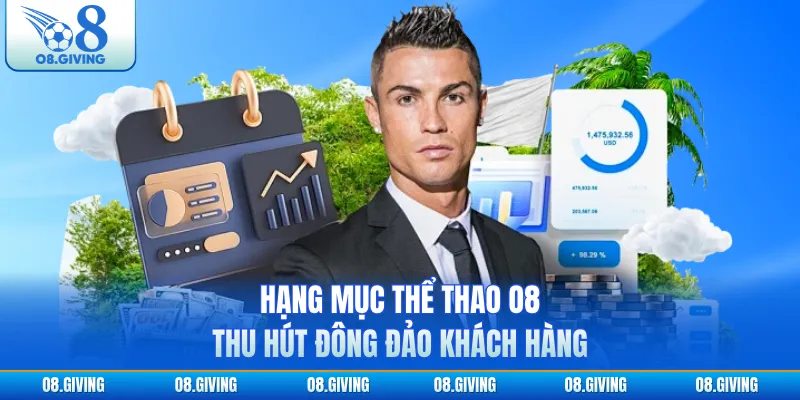 Hạng mục thể thao O8 thu hút đông đảo khách hàng